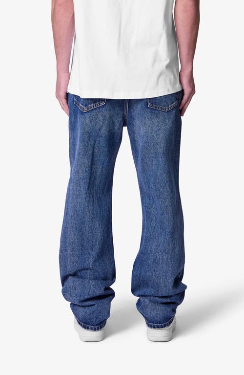 Mnml Baggy Straight Leg Jeans In Blue