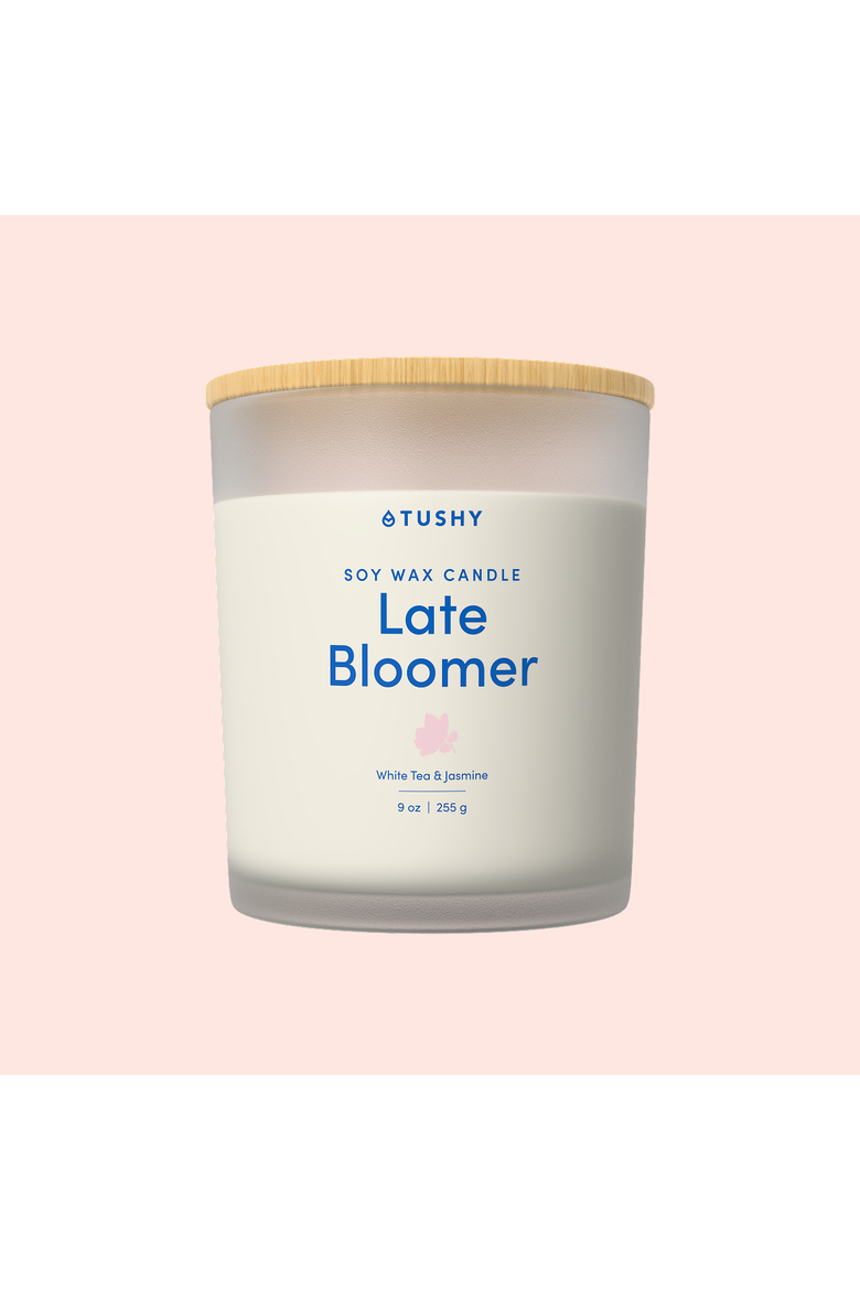 Soy Wax Candle, Alternate, color, Late Bloomer