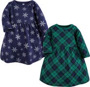 Hudson Baby Two Pack of Long-Sleeve Dress