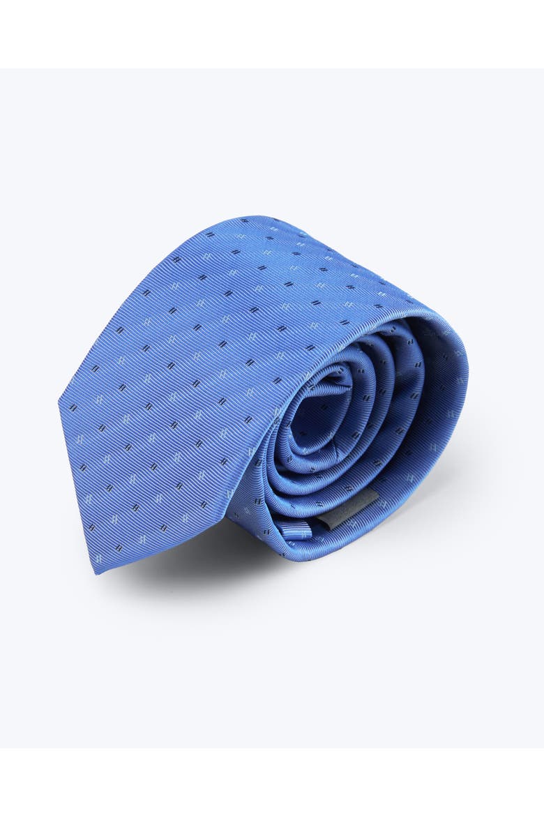 Sea Whisper Silk Jacquard Tie, Main, color, Blue