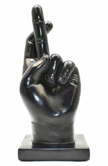 Fingers Crossed Sculpture