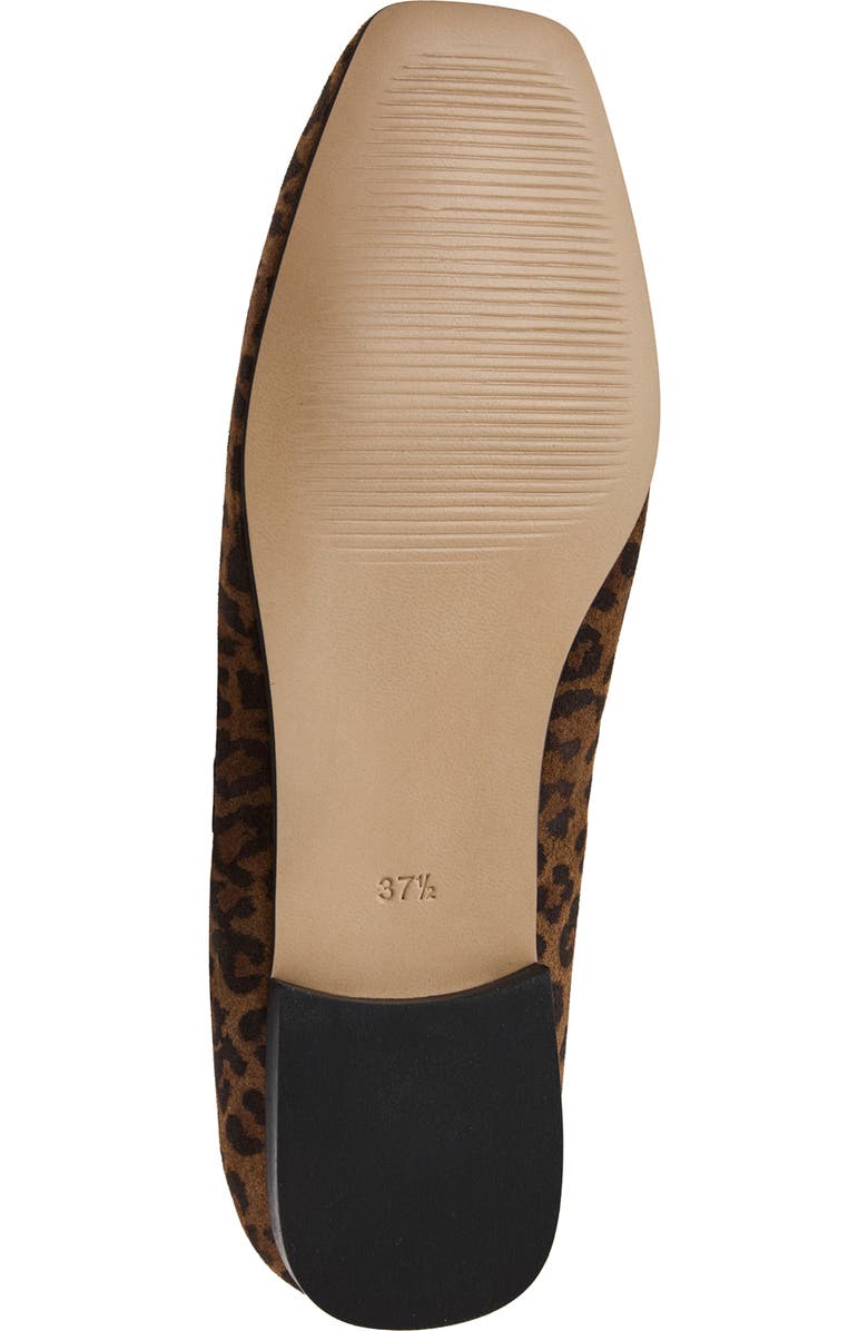 Bruno Magli Elissa Mary Jane Flat, Alternate, color, Leopard Suede