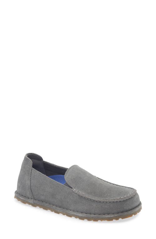 Birkenstock Utti Moc Toe Loafer In Gray
