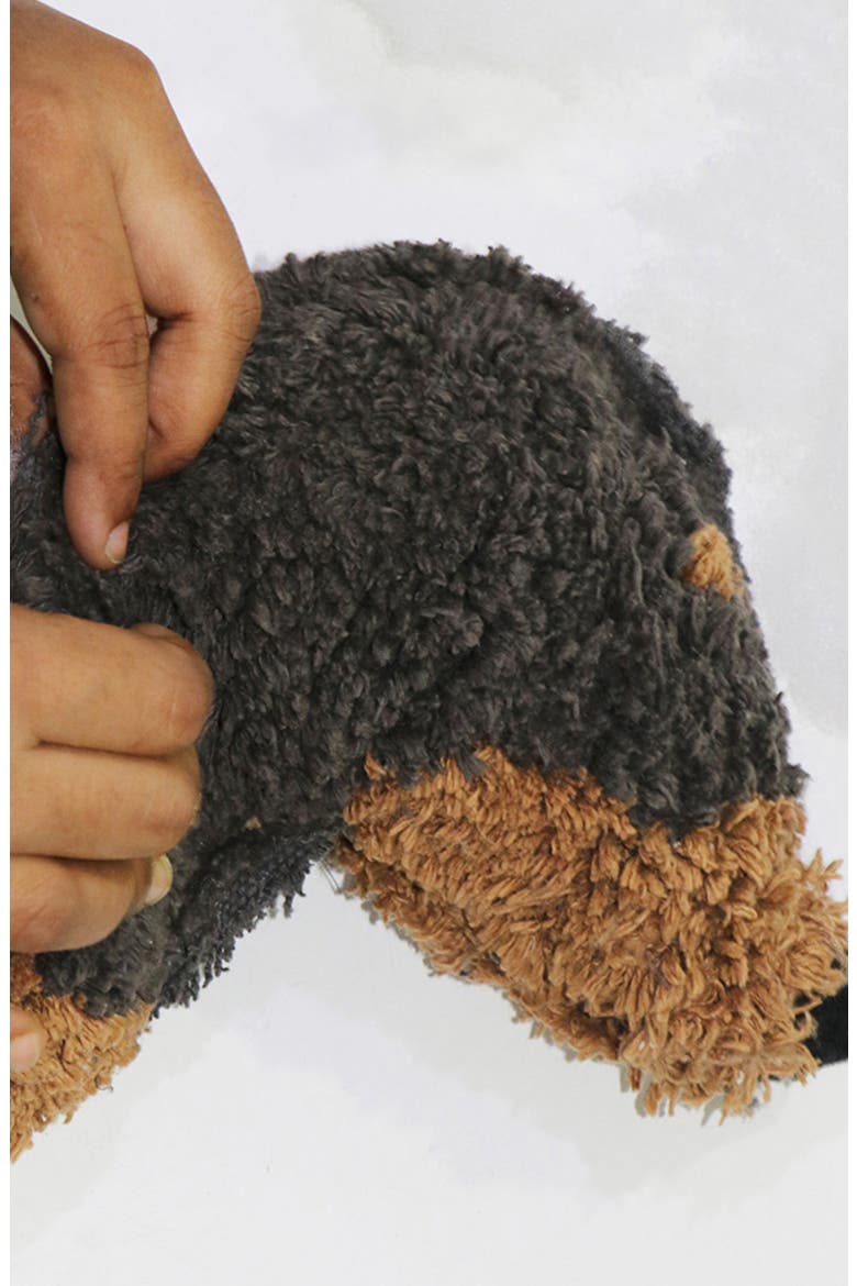 Sparky Dachshund Basket, Alternate, color, GREY