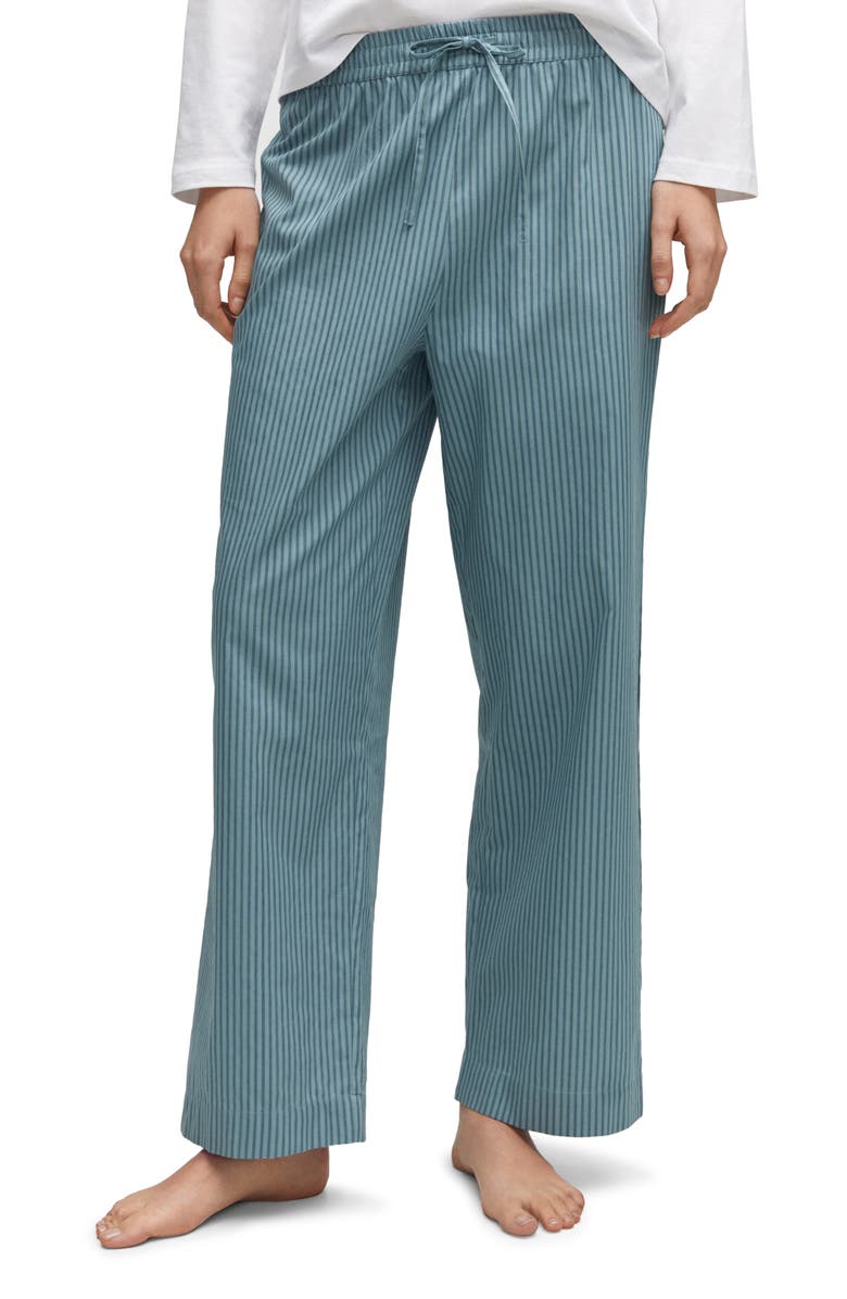 MANGO Stripe Cotton Pajamas, Alternate, color, 