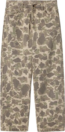 Carhartt Work In Progress Duck Landon Camo Loose Tapered Carhartt Work In Progress Duck Landon Camo Loose Tapered