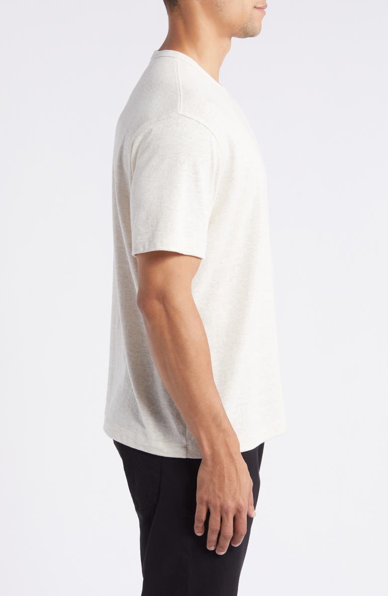 AG Wesley Crewneck T-Shirt, Alternate, color, Snow White