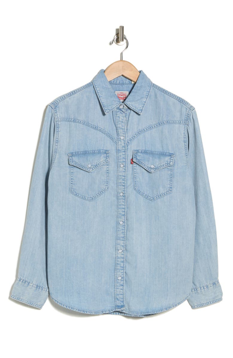 Levi's Sawyer Western Shirt, Main, color, Take The Cake 2
