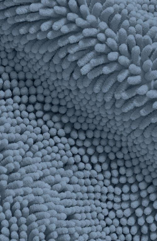 Homespun 2-pack Chenille Bath Mats In Blue