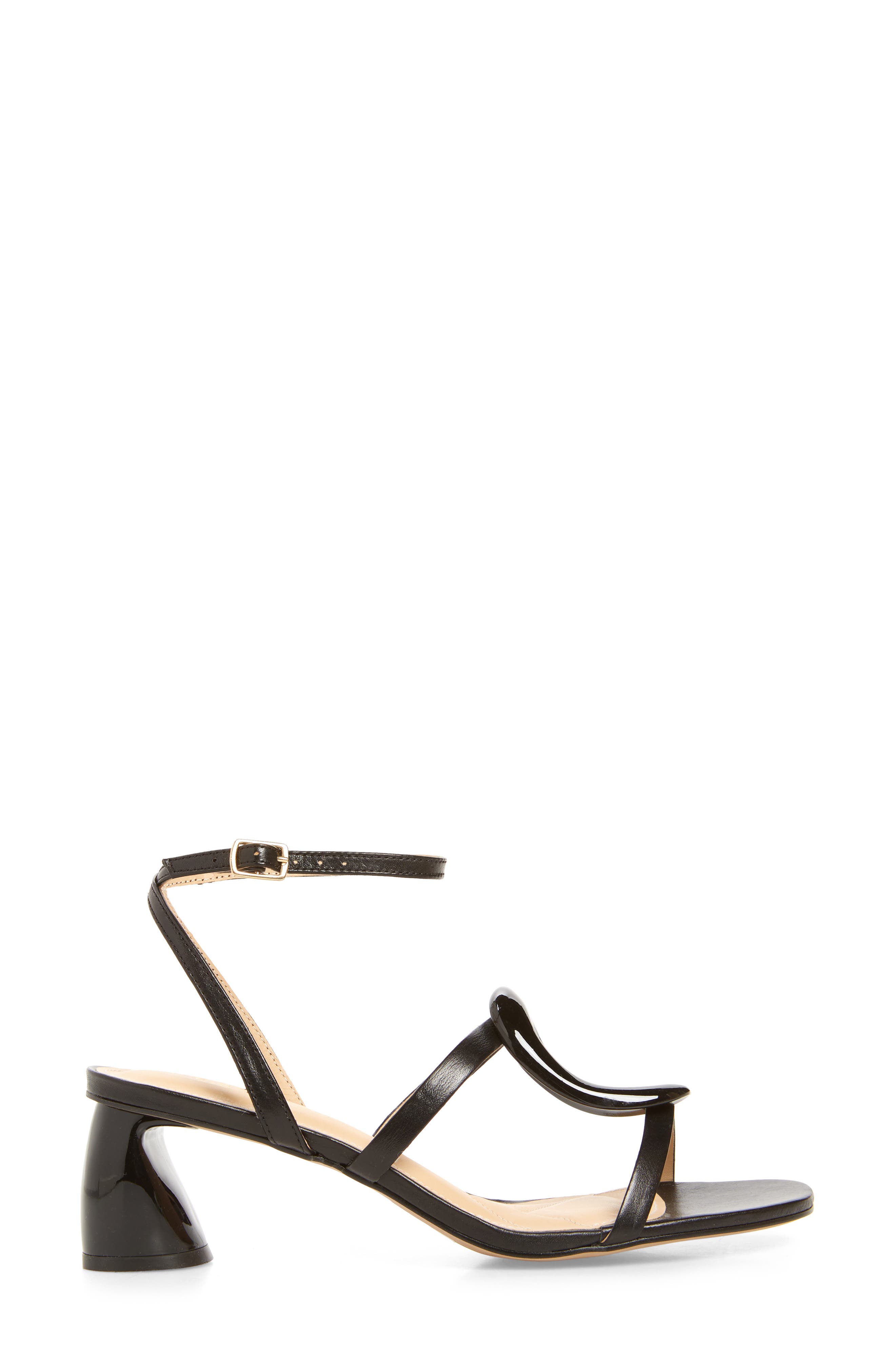 Cecelia New York Maria Sandal, Alternate, color, All Black
