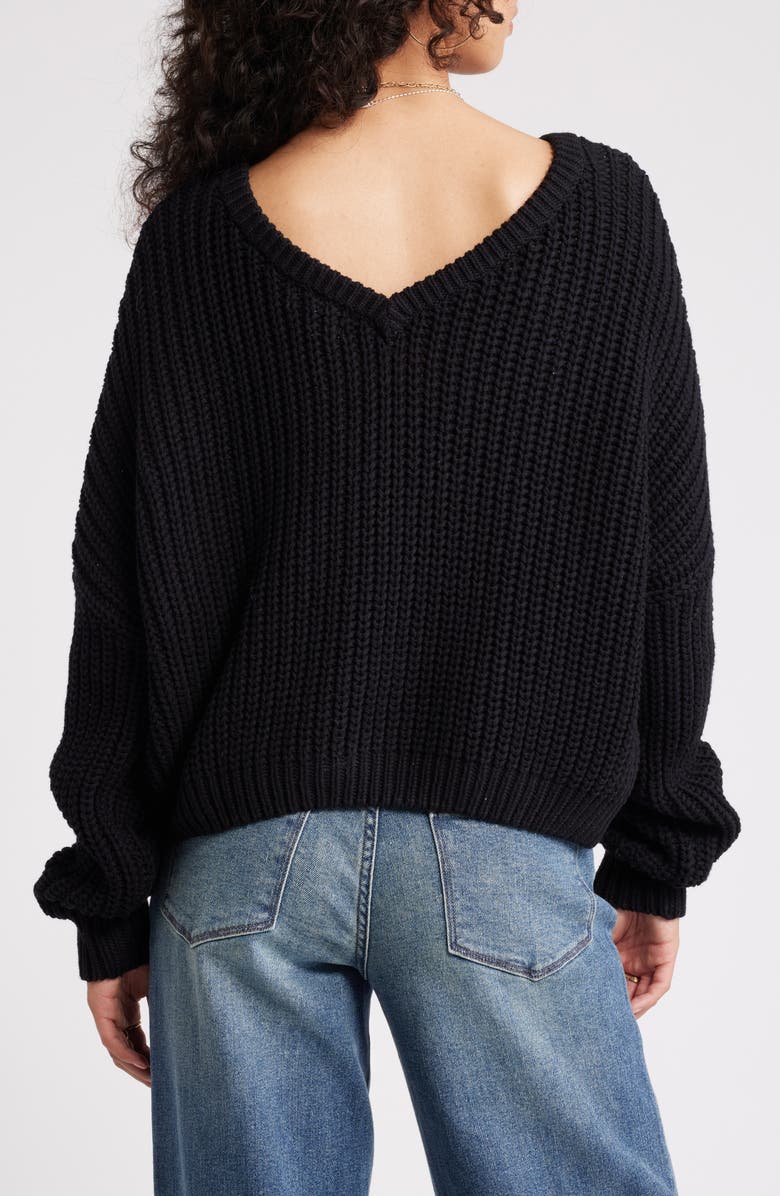 BP. Relaxed Reversible Sweater, Alternate, color,