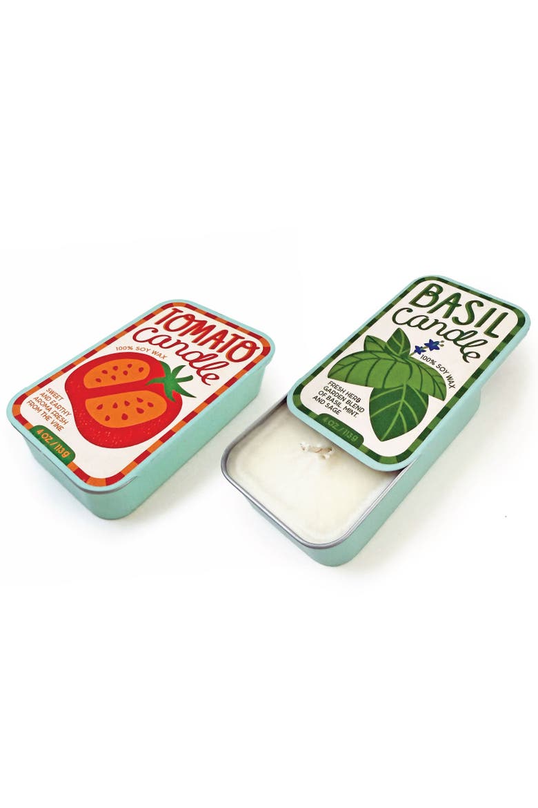 Tomato & Basil Candle Set of 2, Alternate, color, Red