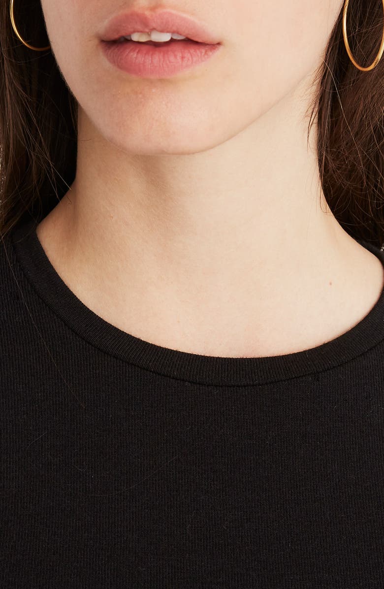 Madewell Crewneck Bodysuit, Alternate, color, 