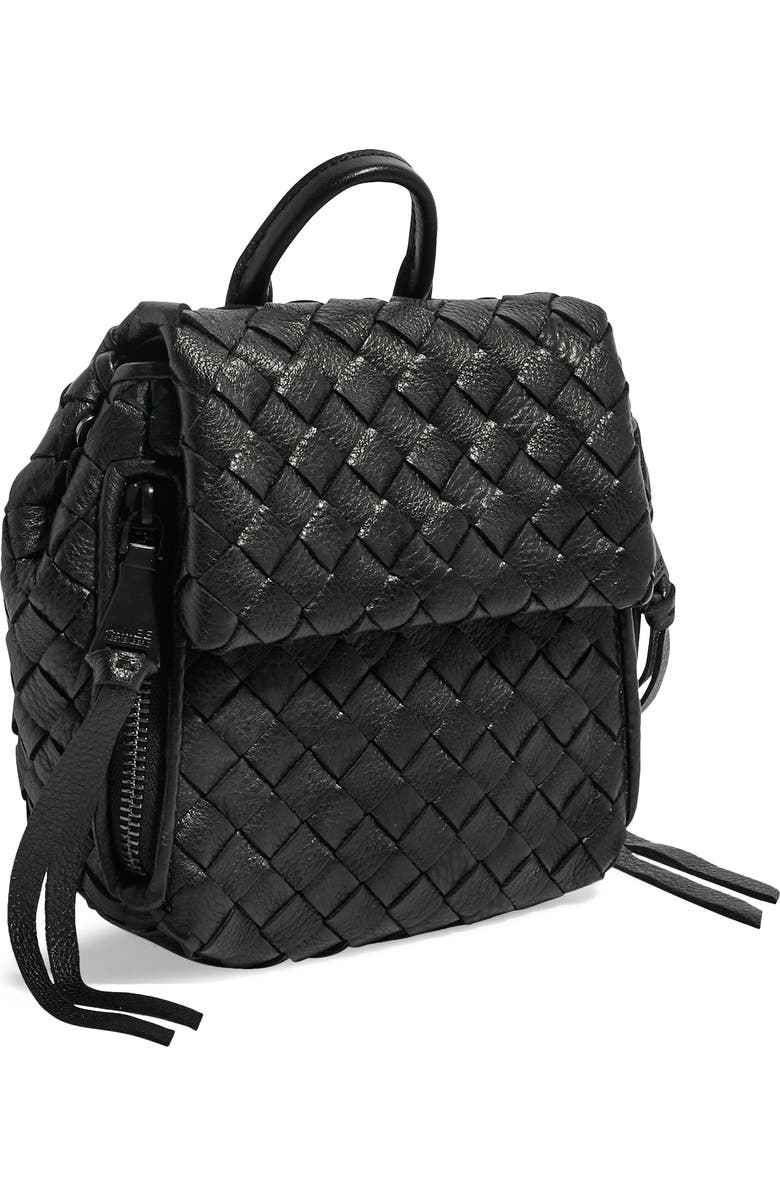 Aimee Kestenberg Mini Bali Woven Leather Backpack, Alternate, color,