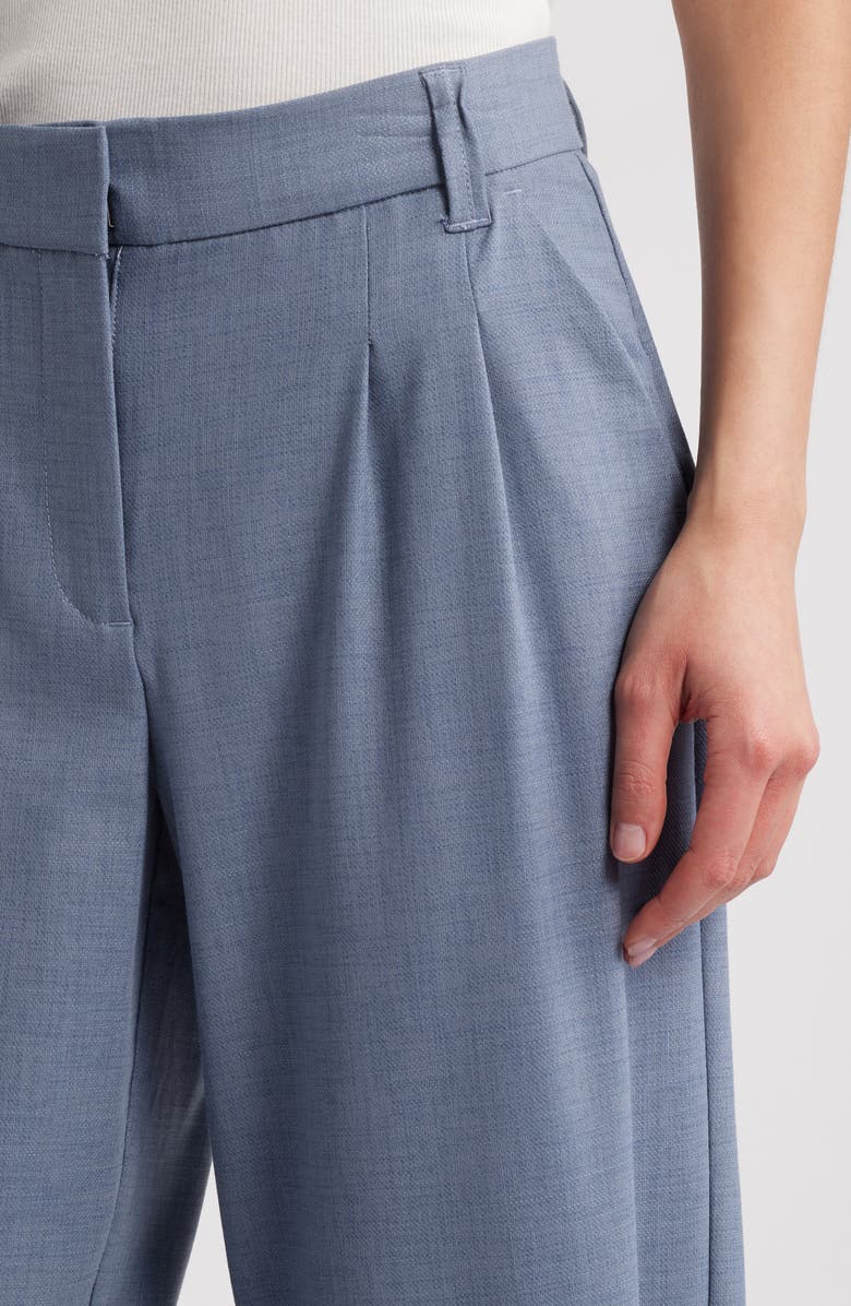 Wit & Wisdom Skyrise Pleated Barrel Pants, Alternate, color, Infinity Blue