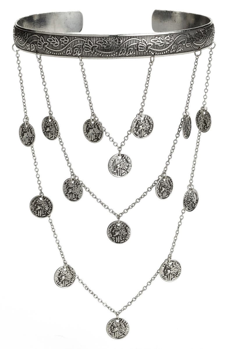 BP. Beaded Arm Cuff, Main, color, 