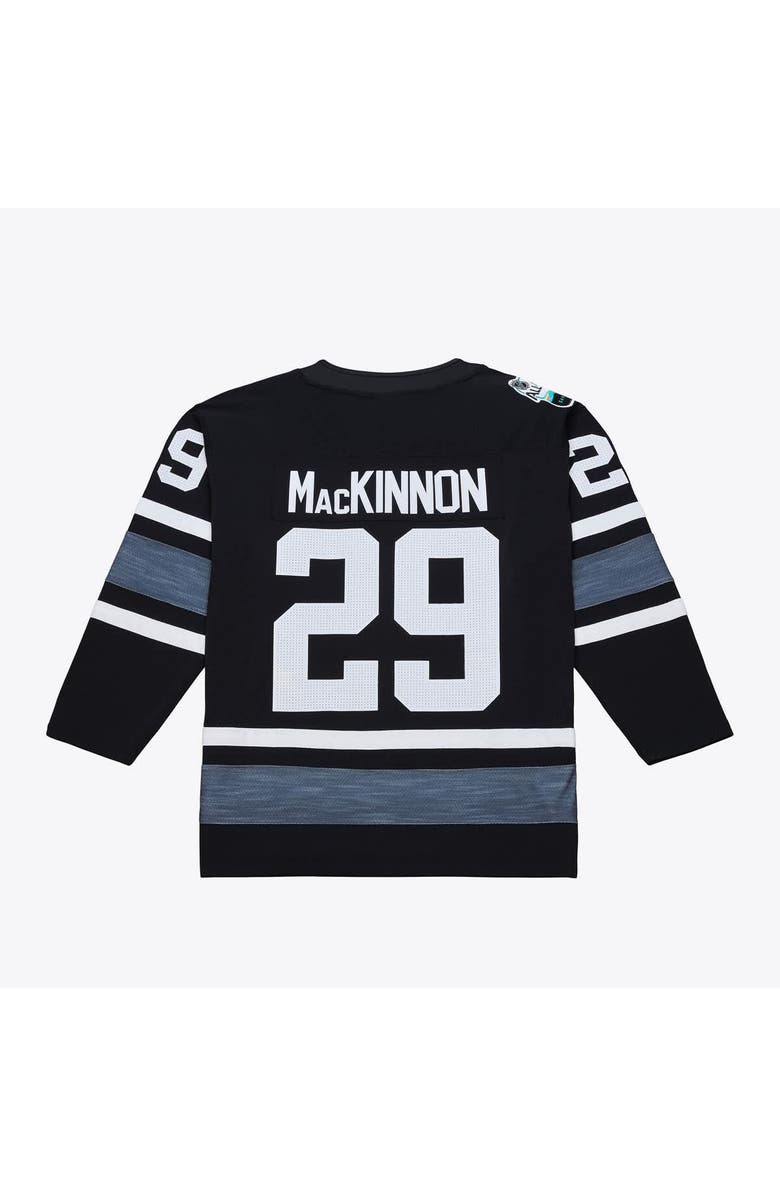 Mitchell & Ness Men's Mitchell & Ness Nathan MacKinnon Black 2019 All-Star Game Power Play Jersey, Alternate, color, Black