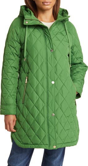 Michael kors green down jacket best sale