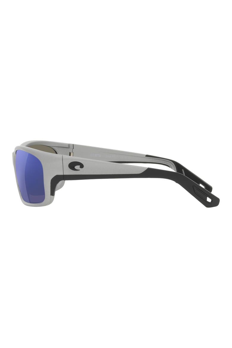 Jose Pro 62mm Polarized Rectangular Sunglasses, Alternate, color, BLUE
