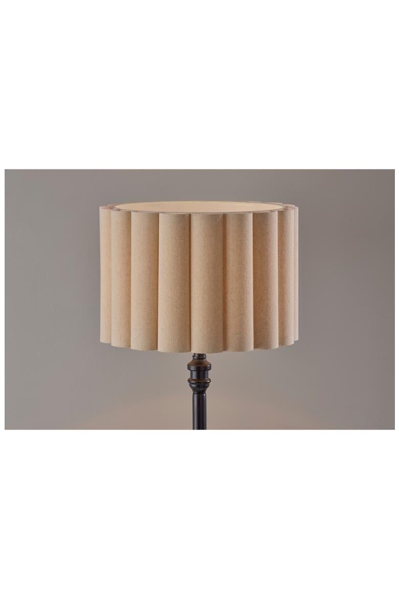 Claret Floor Lamp, Alternate, color, BLACK