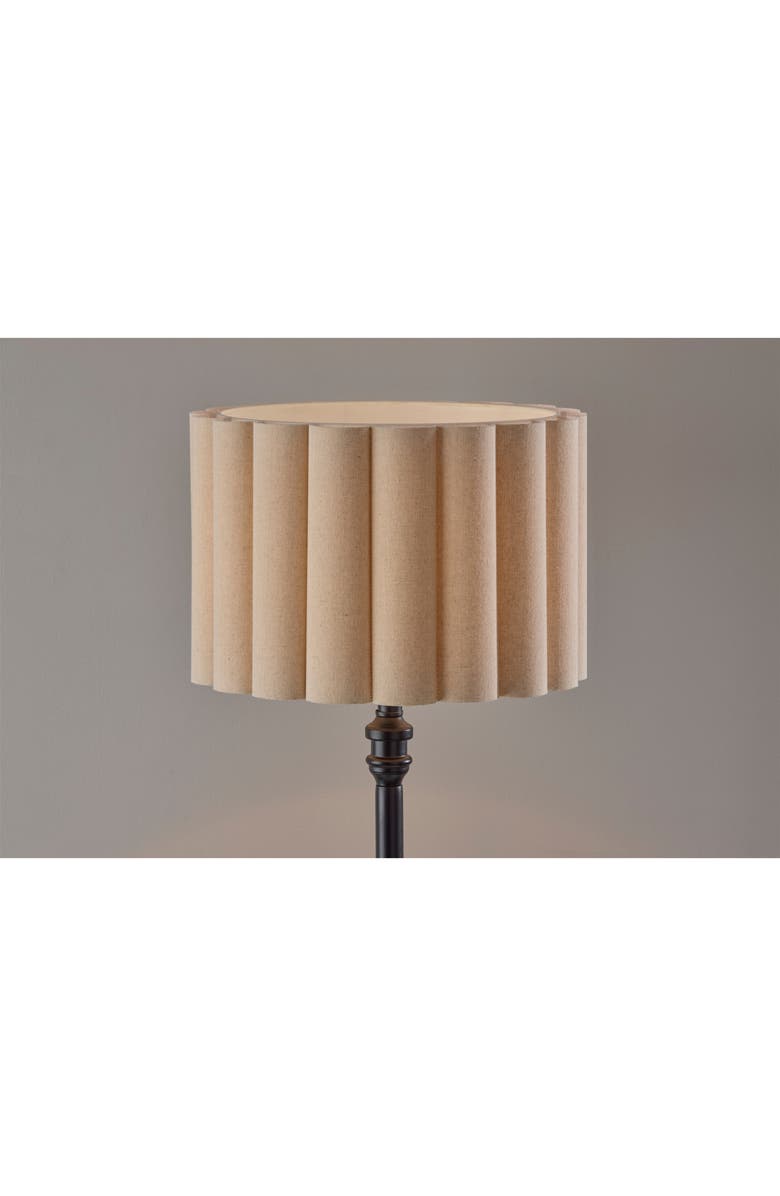 ADESSO LIGHTING Claret Floor Lamp, Alternate, color, Black