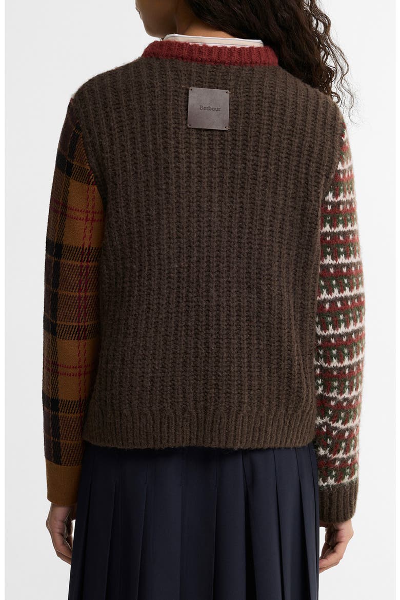 Ashford Mixed Pattern Sweater, Alternate, color, MULTI