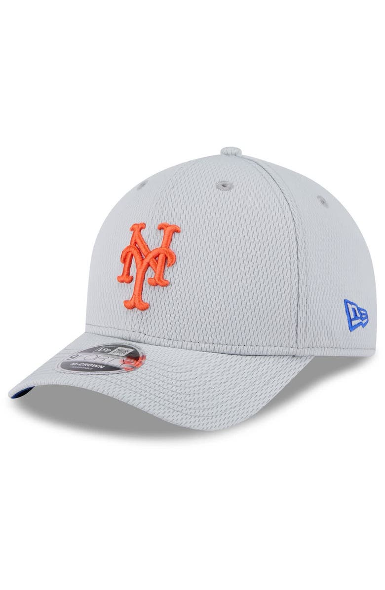 New Era Men's New Era Gray New York Mets 2025 MLB Clubhouse 9FORTY M-Crown Adjustable Hat, Alternate, color, 