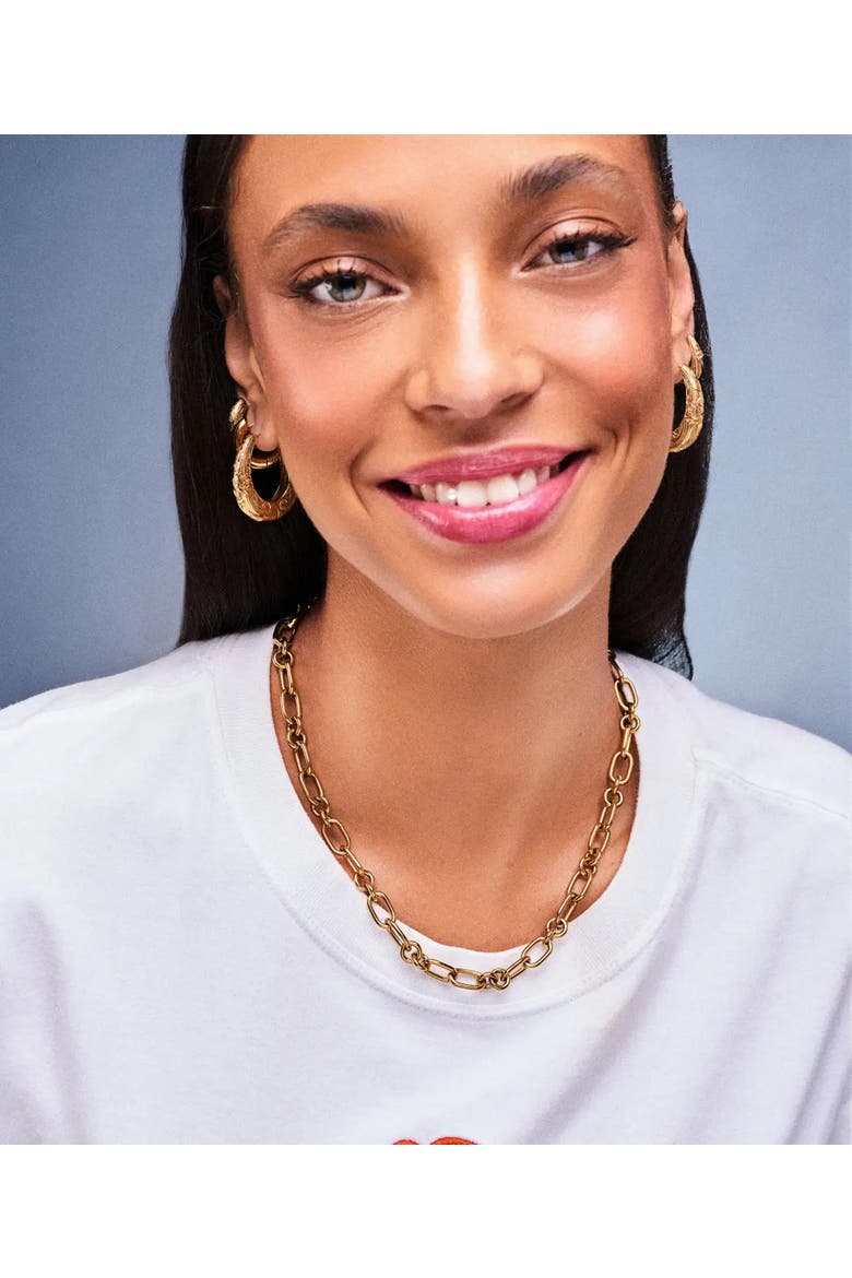 Daphne Bella Earrings, Alternate, color, Gold