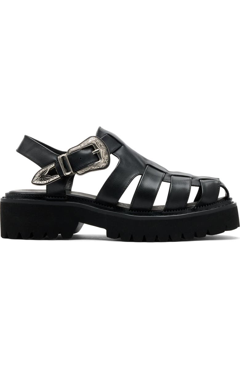 MARC NOLAN Maya Lug Fisherman Sandals, Main, color,