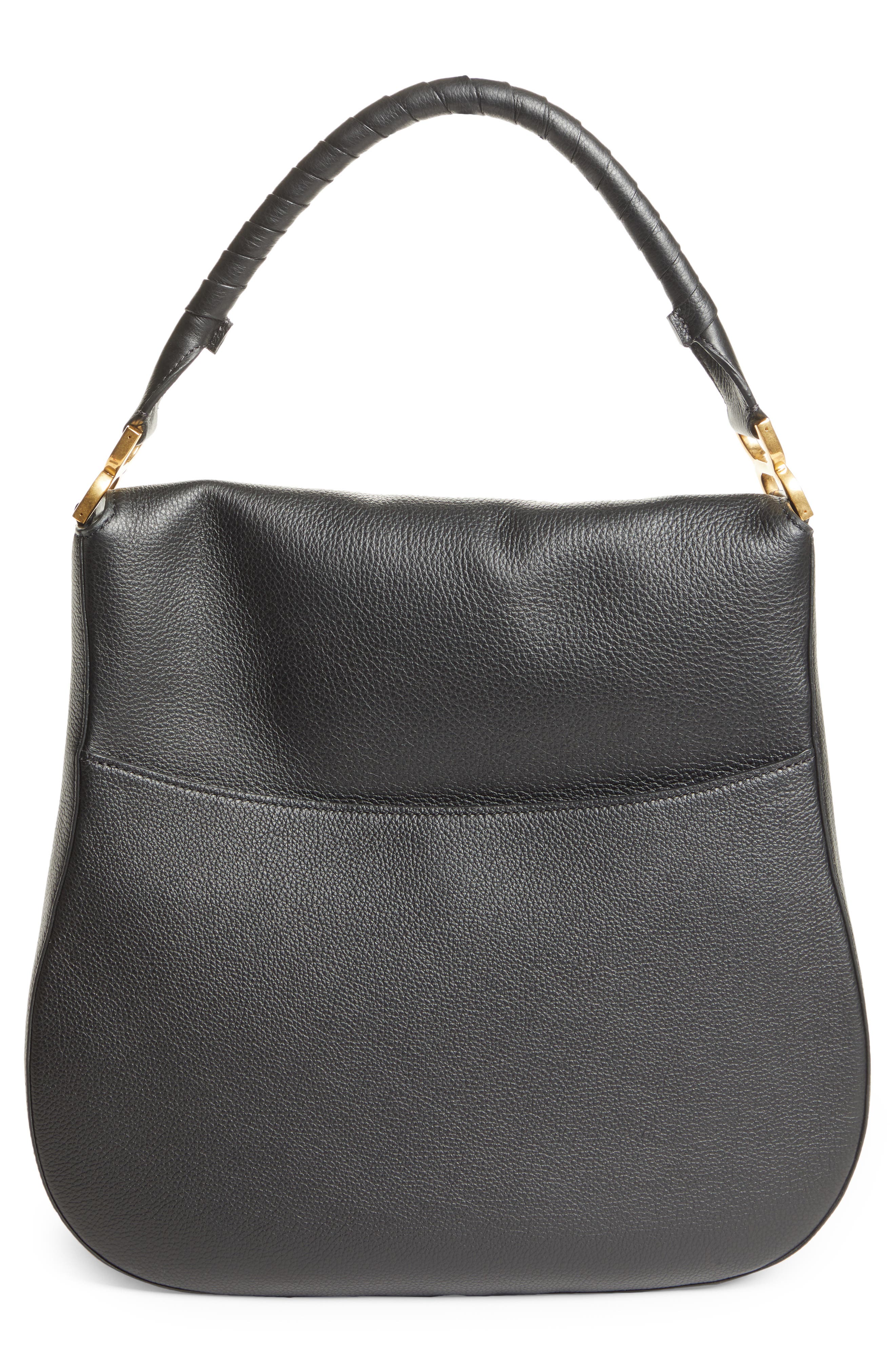 Chloé Marcie Leather Hobo, Alternate, color, 