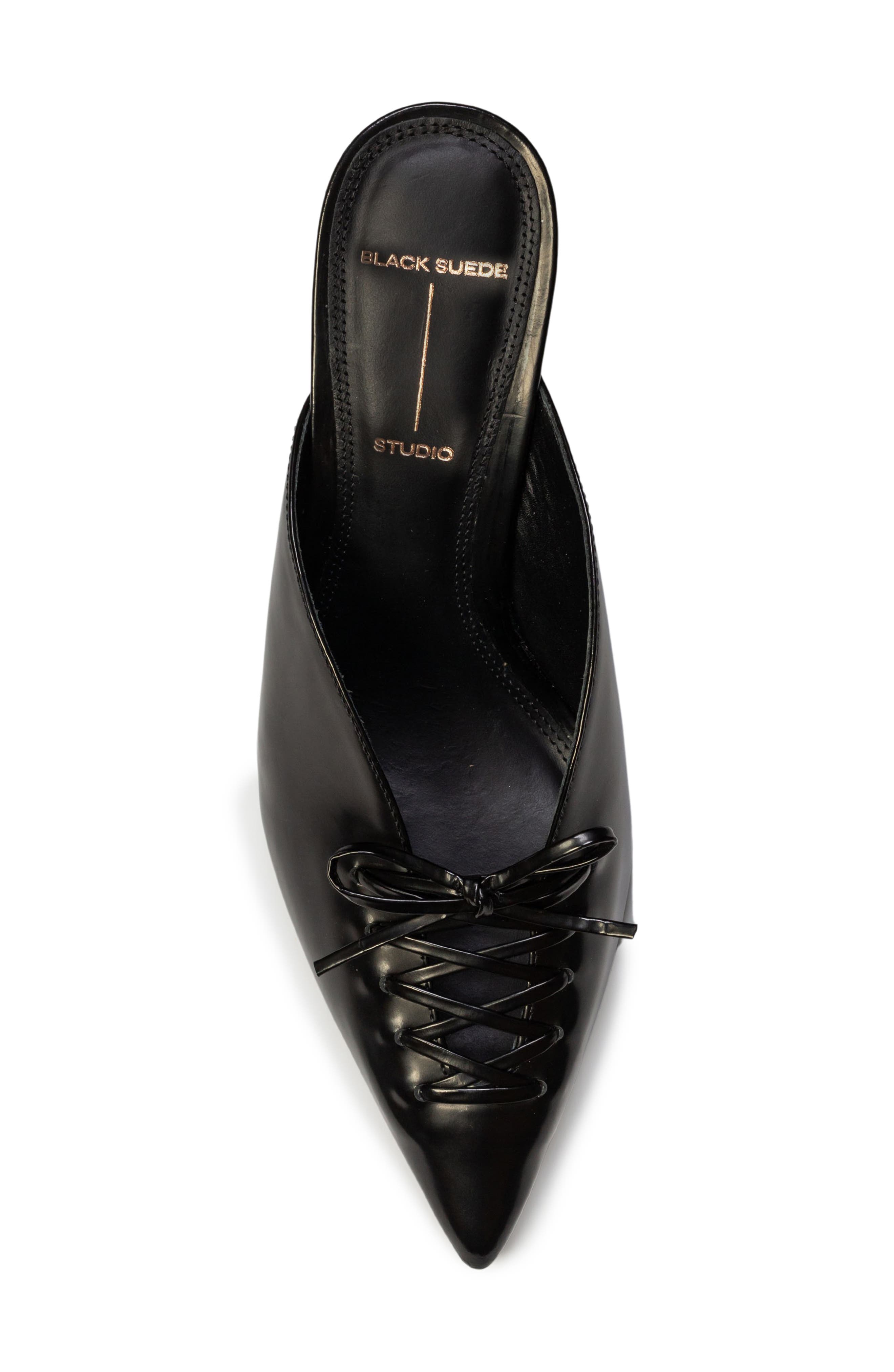 BLACK SUEDE STUDIO Hailey 65 Pointed Toe Mule, Alternate, color, 