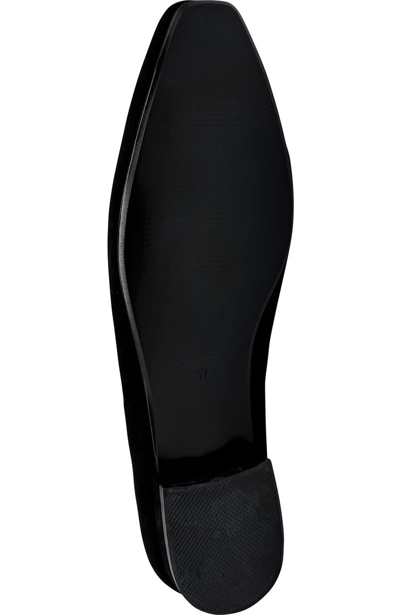 CHELSEA CREW Slick Flat, Alternate, color, Black Suede