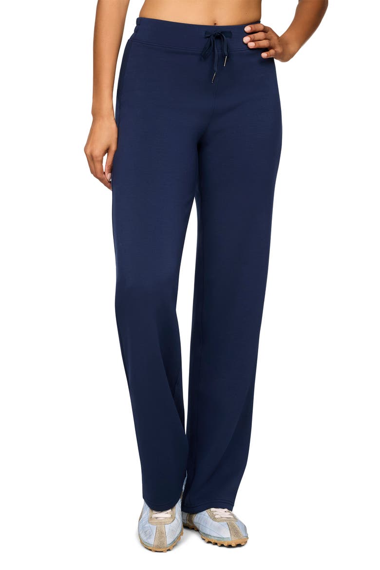 AirEssentials Straight Leg Pants, Main, color, TIMELESS NAVY