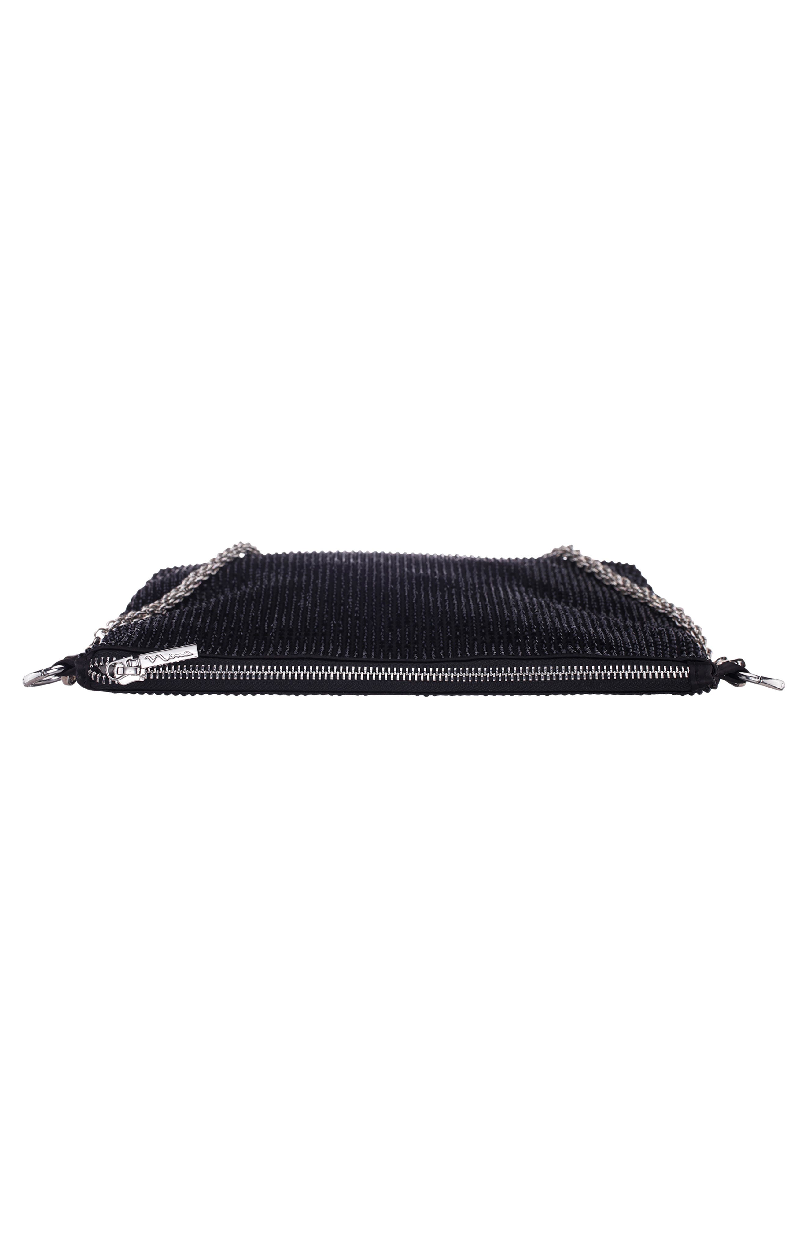 Nina Soho Shoulder Bag, Alternate, color, Black