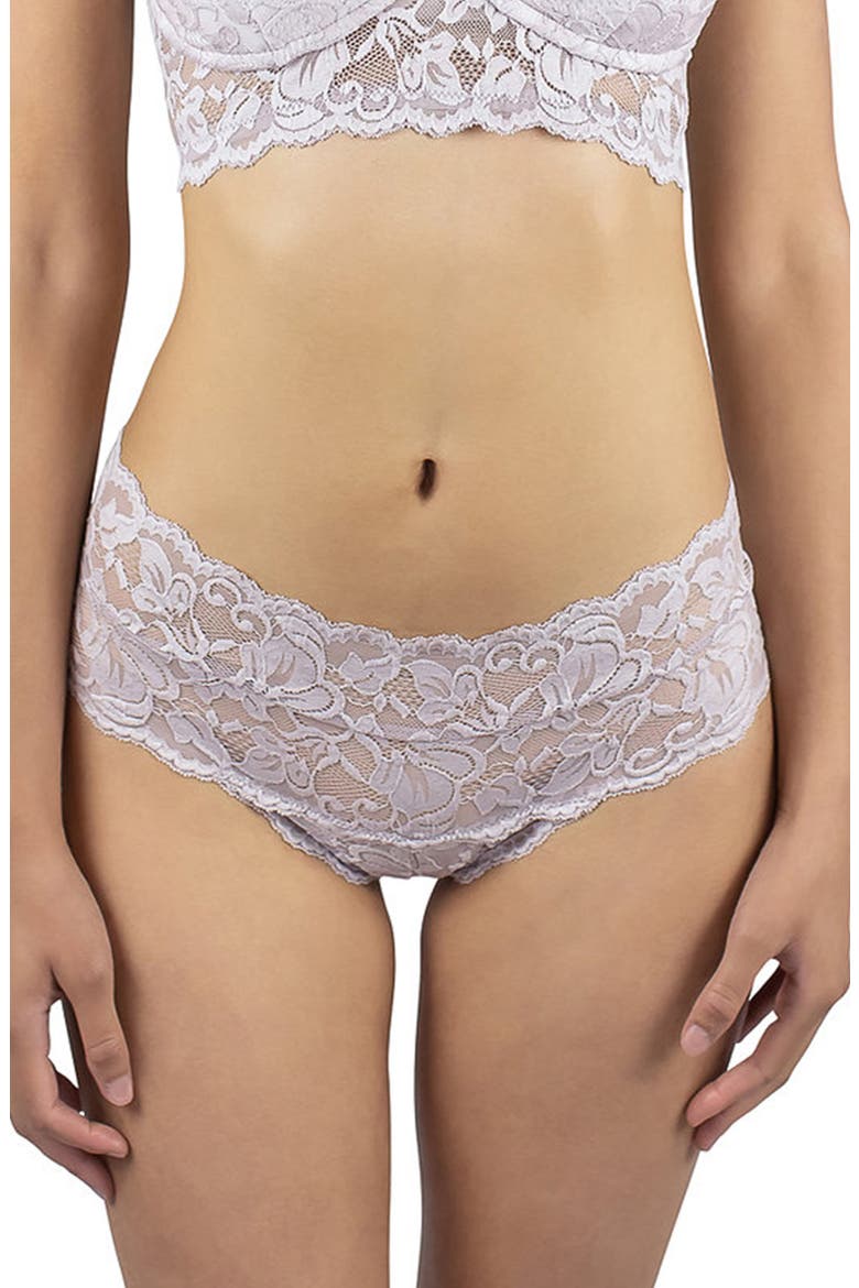 Vela High Waist Brazilian Panties, Main, color, MAUVE