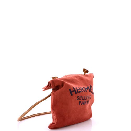 Pre-owned Hermes Hermes Aline Bag Toile Mm In Red