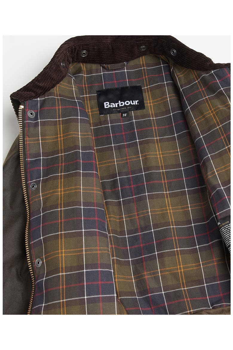 Transport Wax Jacket, Alternate, color, OLIVE