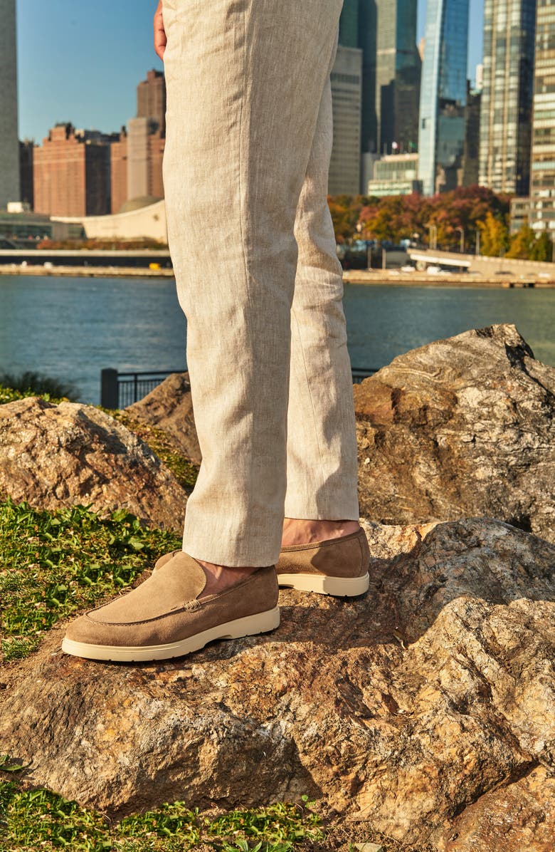 TO BOOT NEW YORK Hathaway Slip-On, Alternate, color, Taupe Suede