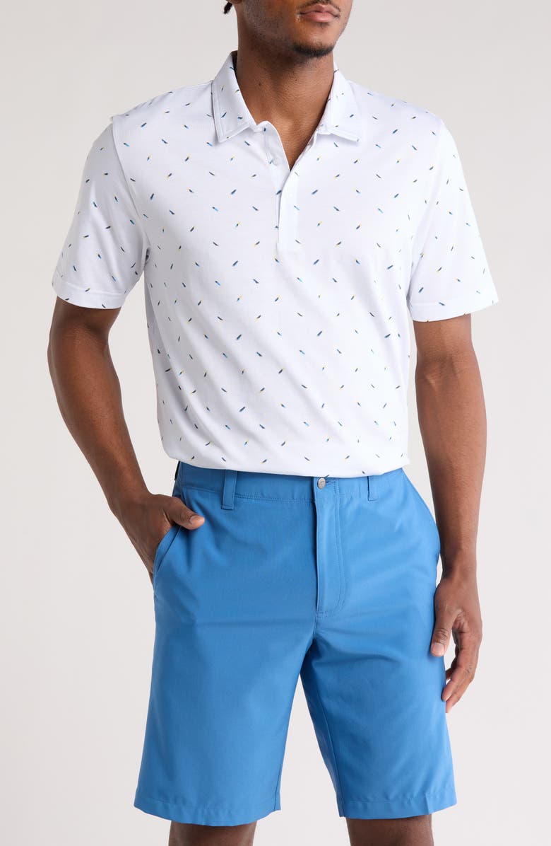 TravisMathew Sun Dip Polo, Main, color, White