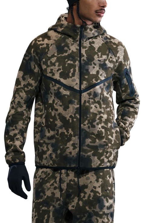 Tech Hooded Fleece Windrunner Jacket