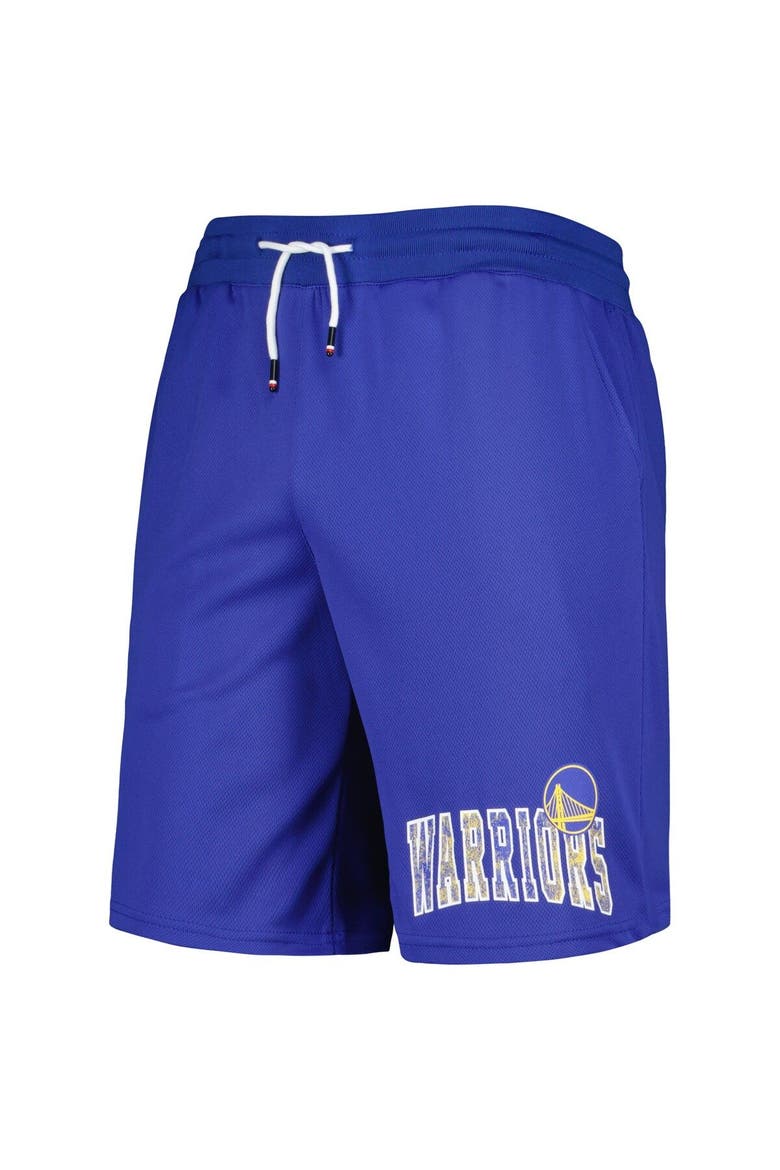 Men's Tommy Jeans Royal Golden State Warriors Mike Mesh Basketball Shorts, Alternate, color, Royal