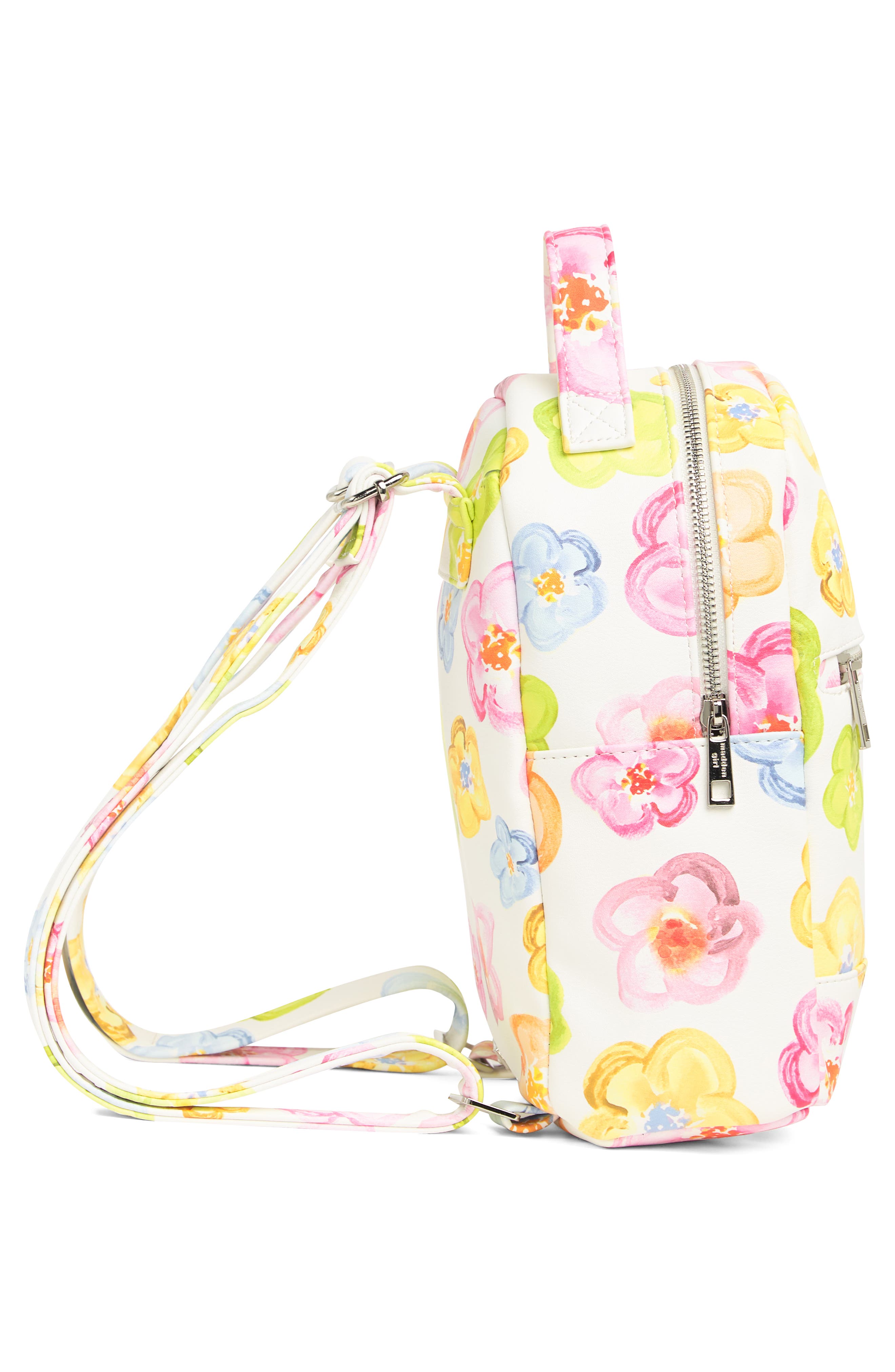 Madden Girl Faux Leather Print Backpack, Alternate, color, 