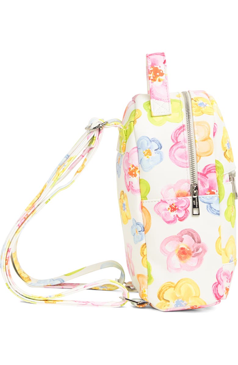 Madden Girl Faux Leather Print Backpack, Alternate, color,