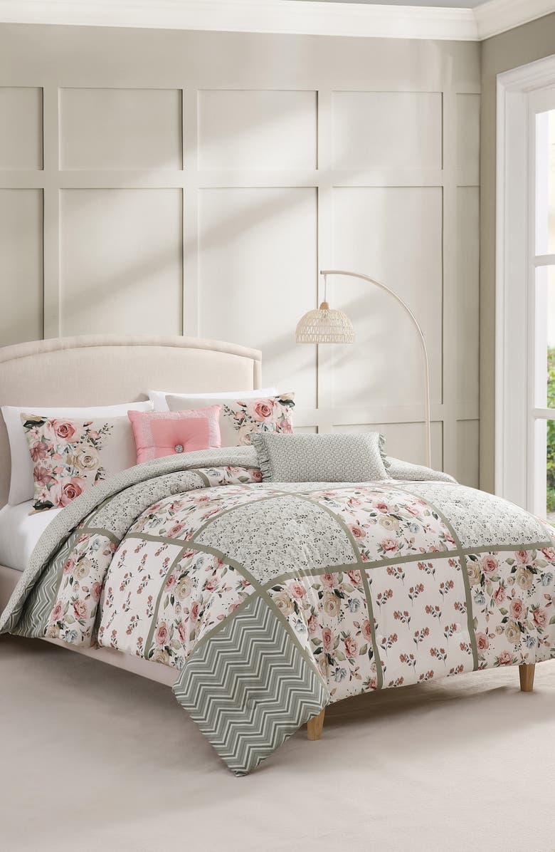 Bebejan Sage Serenity 5-Piece Comforter Set, Alternate, color, 