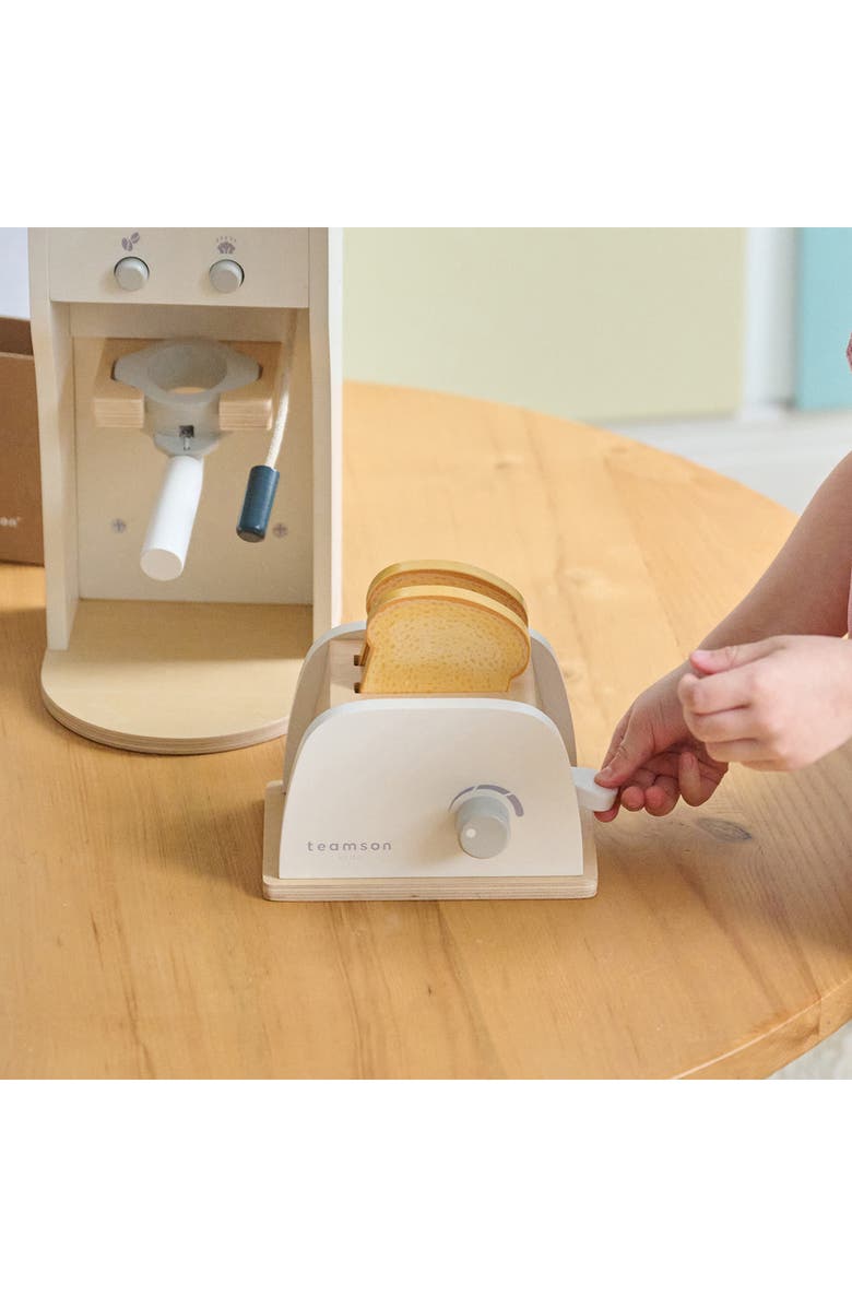 Teamson Kids Little Chef Santa Barbara Breakfast Playset, Alternate, color, Multi