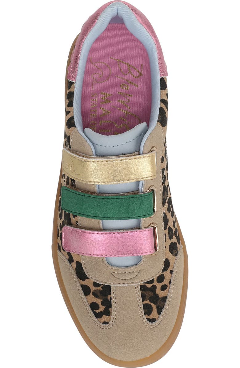 Blowfish Malibu Tucson Sneaker, Alternate, color, Leopard Multi Faux Suede
