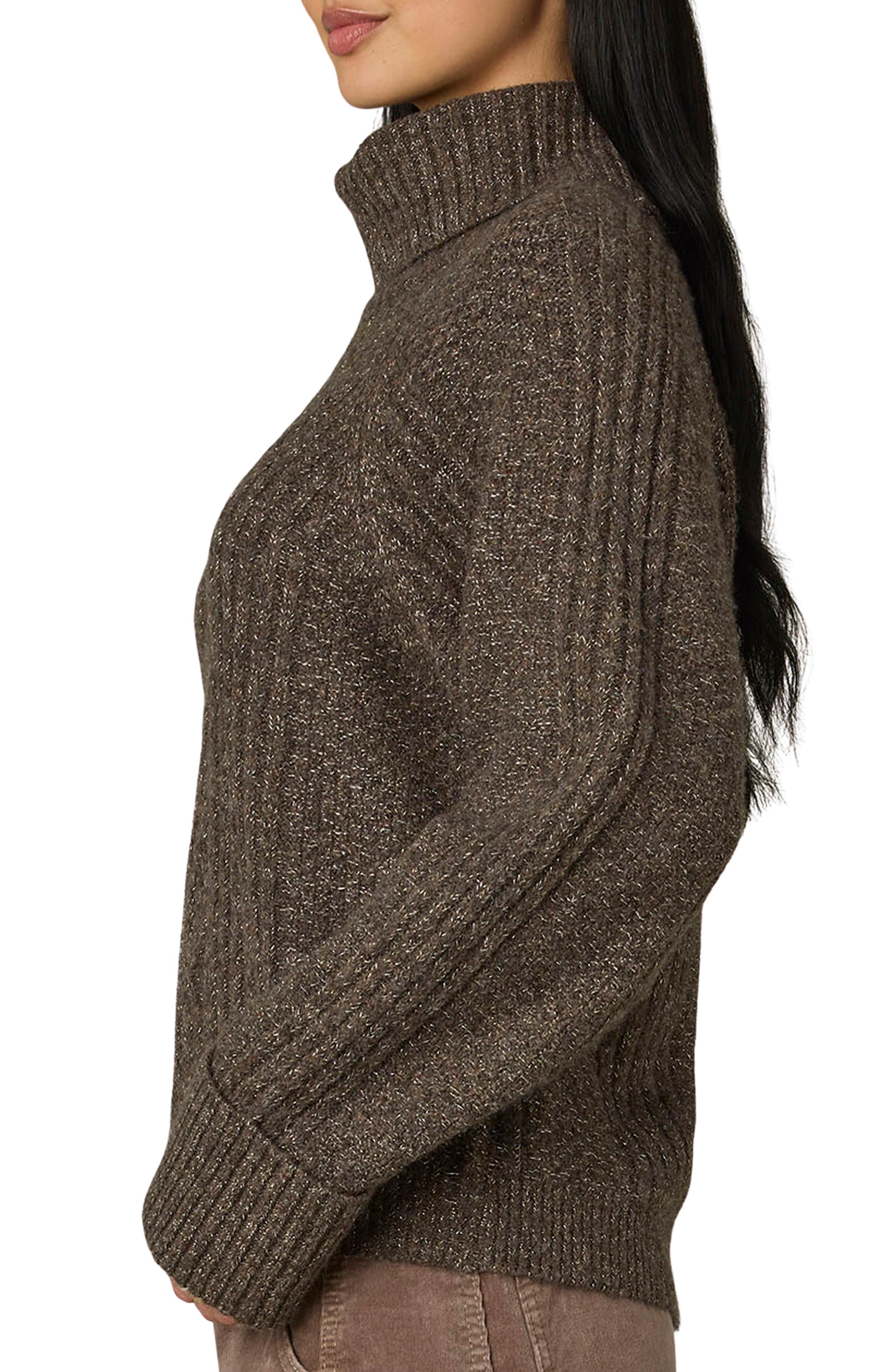 Wit & Wisdom Shimmer Turtleneck Sweater (Women) | Nordstrom