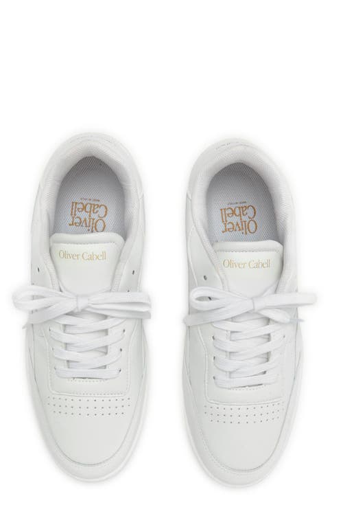 Oliver Cabell 581 White Sneaker In White