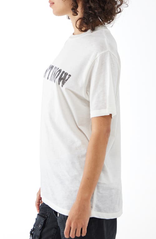 Bdg Urban Outfitters Don't Know Graphic T-shirt In White
