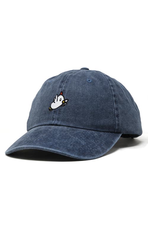 DALIX DALIX CHICKEN EMBROIDERED COTTON CAP 